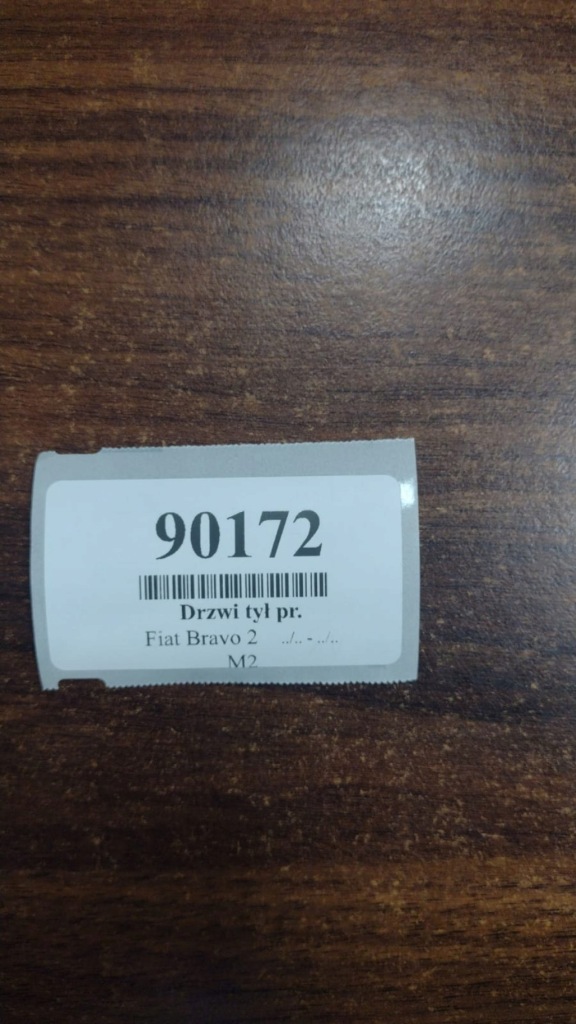 Fiat bravo 2 дверь правый  задняя лак vr284 в Украине