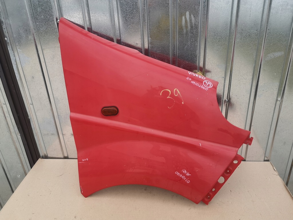фото №1, Крыло правый перед opel vivaro a lift 06-14