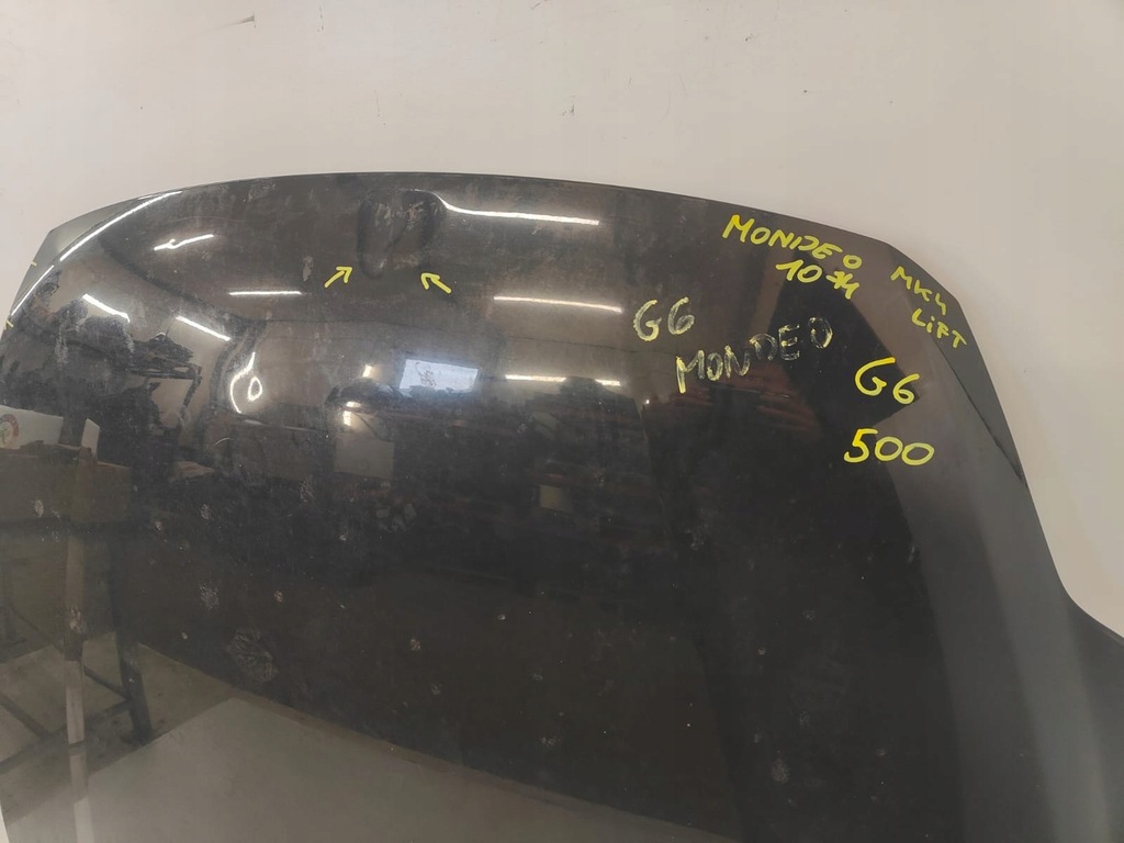 фото №6, Ford mondeo mk4 lift 10-14 капот кришка двигуна kol: g6