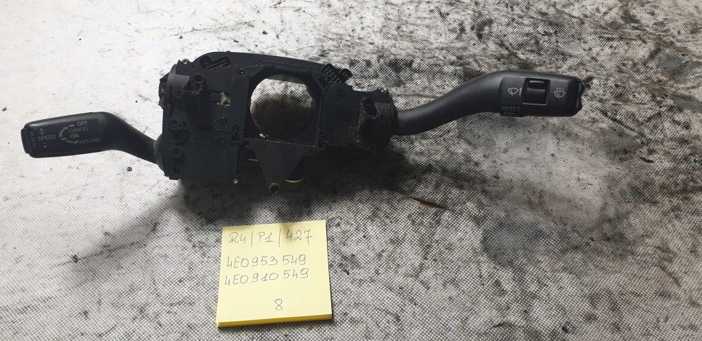 фото №1, Перемикач комбінований важіль 4e0953549 audi a8 d3