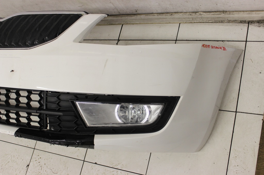 фото №5, Бампер перед решётка радиатора skoda octavia iii 2012r-
