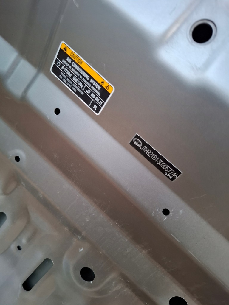 фото №11, Кришка двигуна капот lexus es vii 7 18-