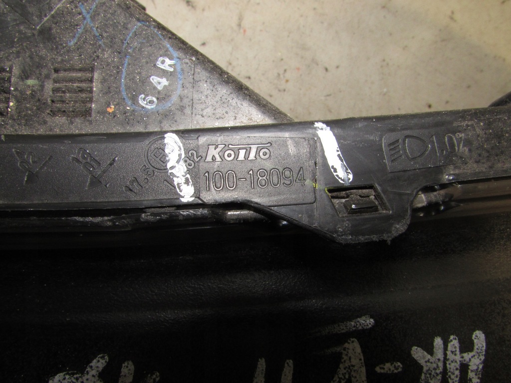 фото №11, Лампа права перед передня honda hrv hr-v ii 2 100-18094 фара