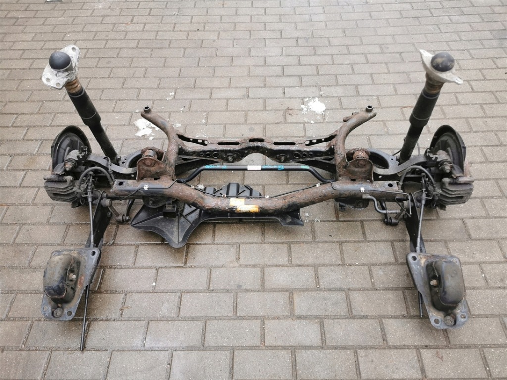 фото №1, Vw golf vi hb балка підвіска підвіска задня повний