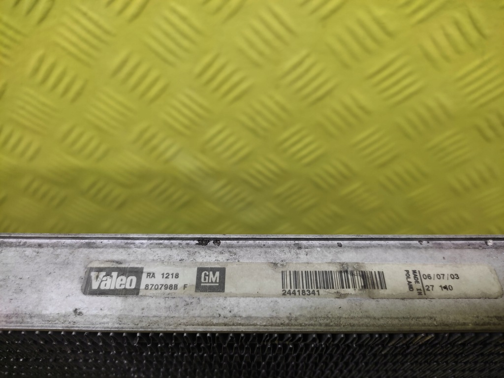 фото №9, Opel signum 2.0 радіатор wody 24418341