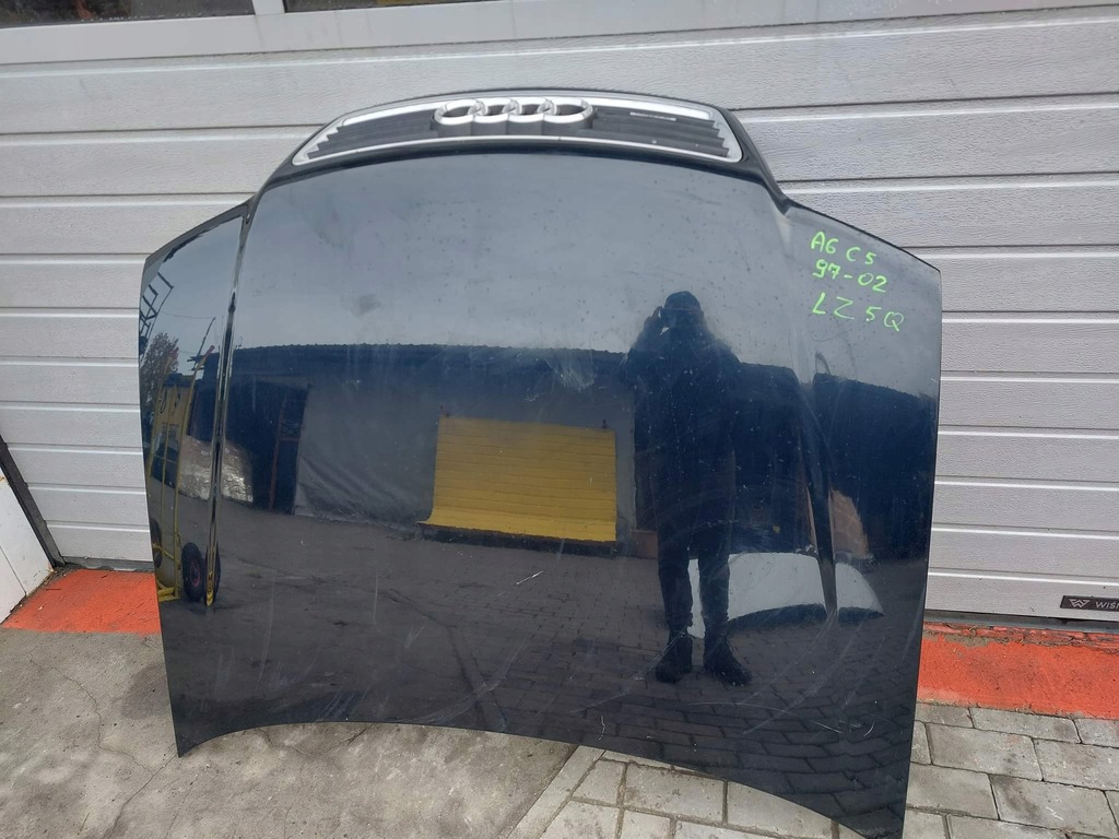 фото №1, Audi a6 c5 капот перед lz5q кришка двигуна 98-02