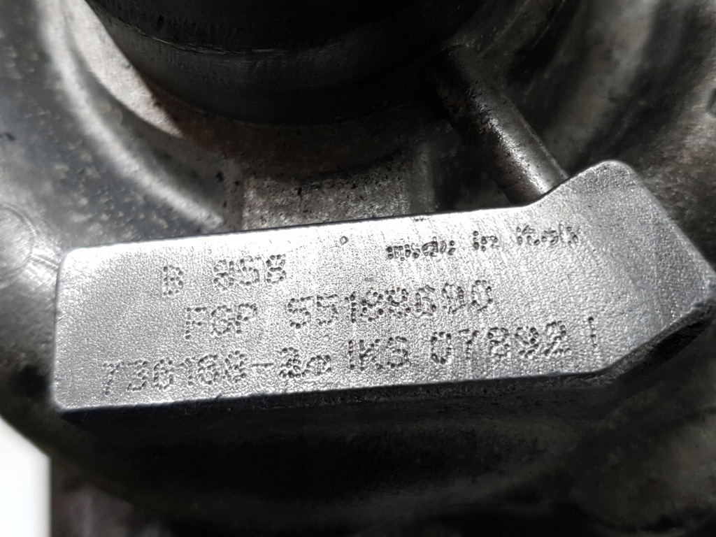 фото №6, Турбонагнітач fiat stilo 1.9 d