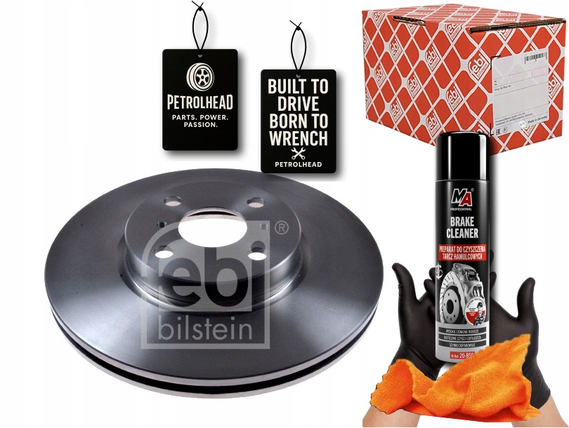 фото №1, Тормозные диски тормозные 2szt. перед toyota ractis yaris 1.0- #petrolhead pro+ kit2