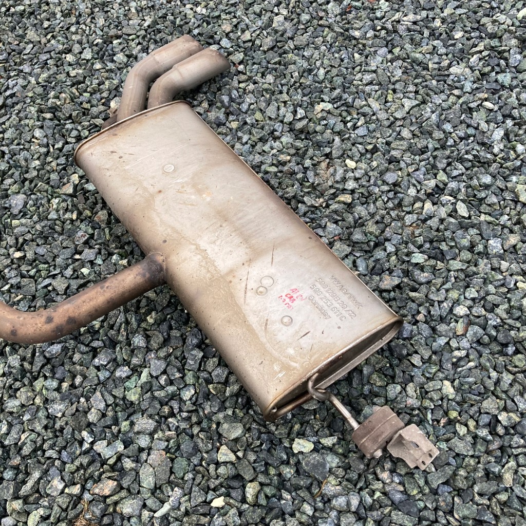 Audi a3 8v / golf 7 выхлоп гаситель конечный 5q0120b / 5q6253611c в Украине