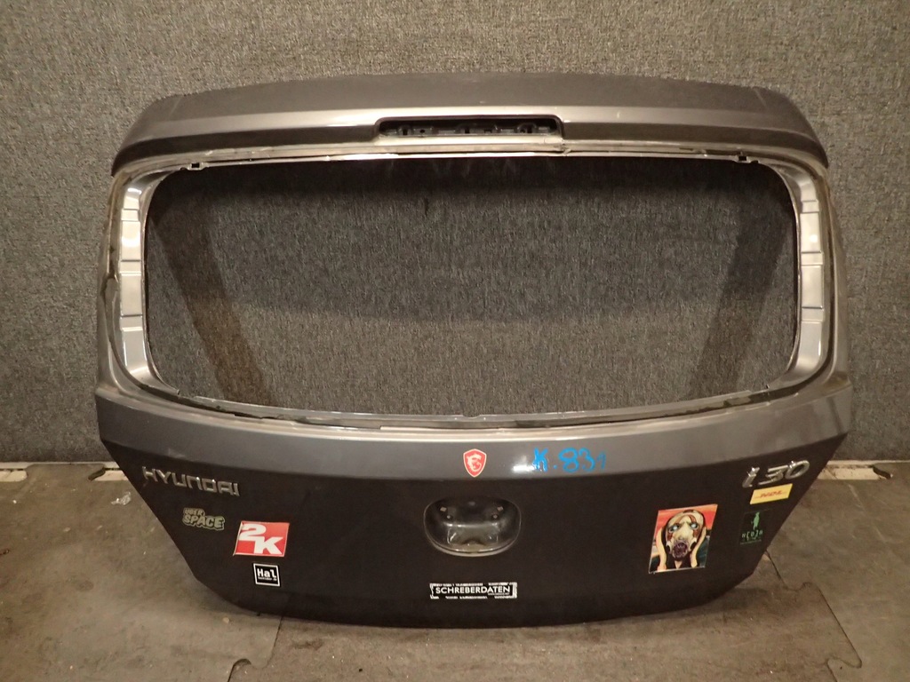 фото №1, Крышка багажника задняя hyundai i30 07-12 hb