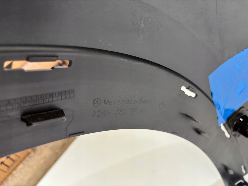 фото №9, Бампер передний mercedes eqs suv a296 новый a2968850000