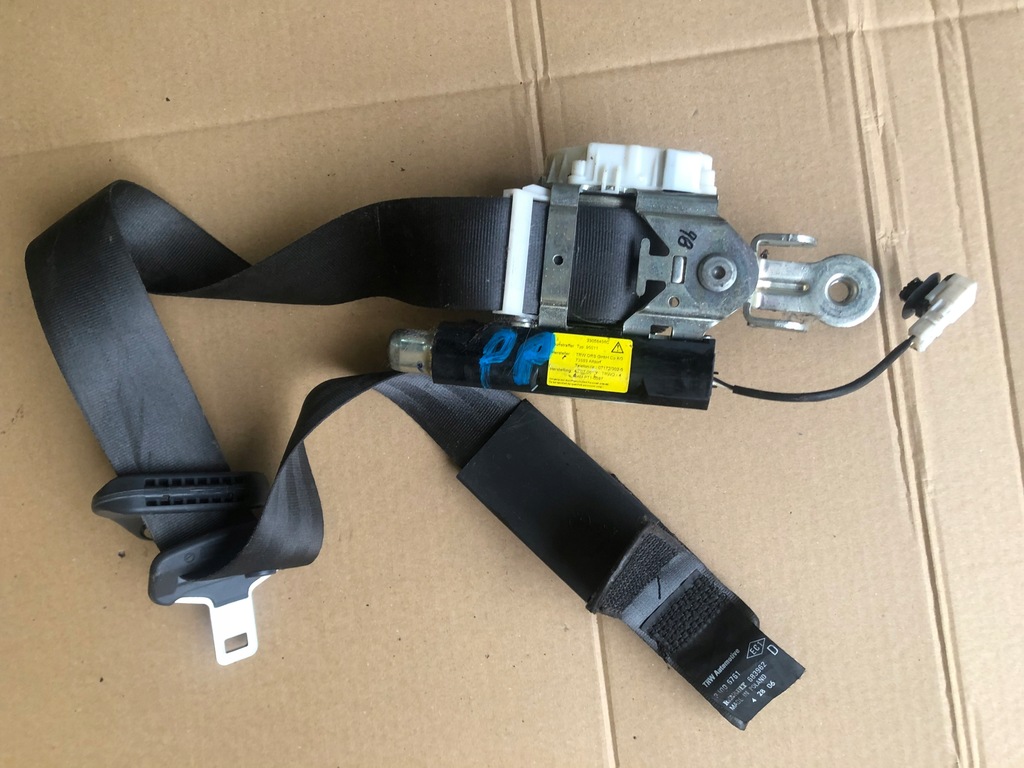 фото №4, Pas безопасности правый перед renault clio iii 05-09 33055456c