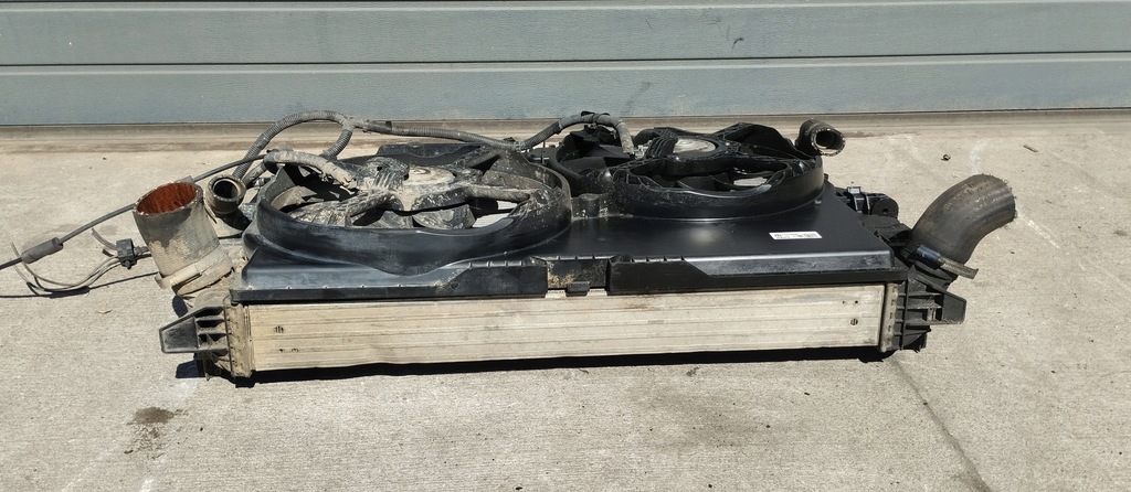 фото №10, Радіатор комплект радіатор вентилятор fiat ducato iii 2.2 hdi 14- оригінал