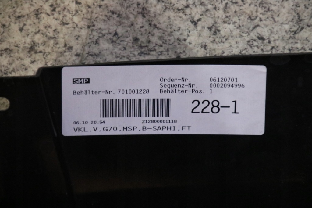 фото №12, Bmw 7 g70 i7 m-pakiet бампер перед usa цвет 475