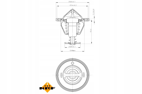 фото №2, Nrf 725088 термостат, рідина охолоджуючий