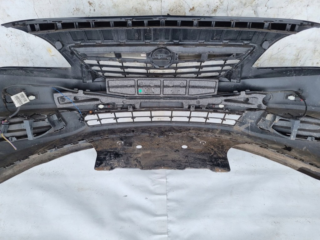 фото №9, Opel meriva b lift бампер передний перед противотуманные фары kompletny демонтаж 4x pdc