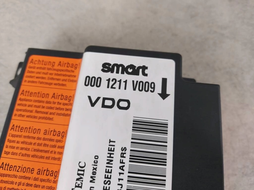 фото №2, Модуль датчик подушок подушка безпеки smart fortwo 450 i