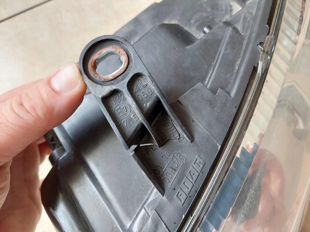 фото №6, Лампа - ліва - звичайна - fiat panda ii - 04-12