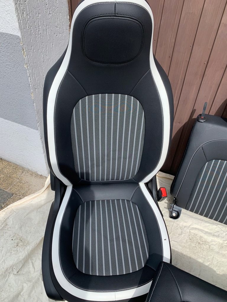 фото №5, Renault twingo iii сиденья заднее сиденье сиденья комплект