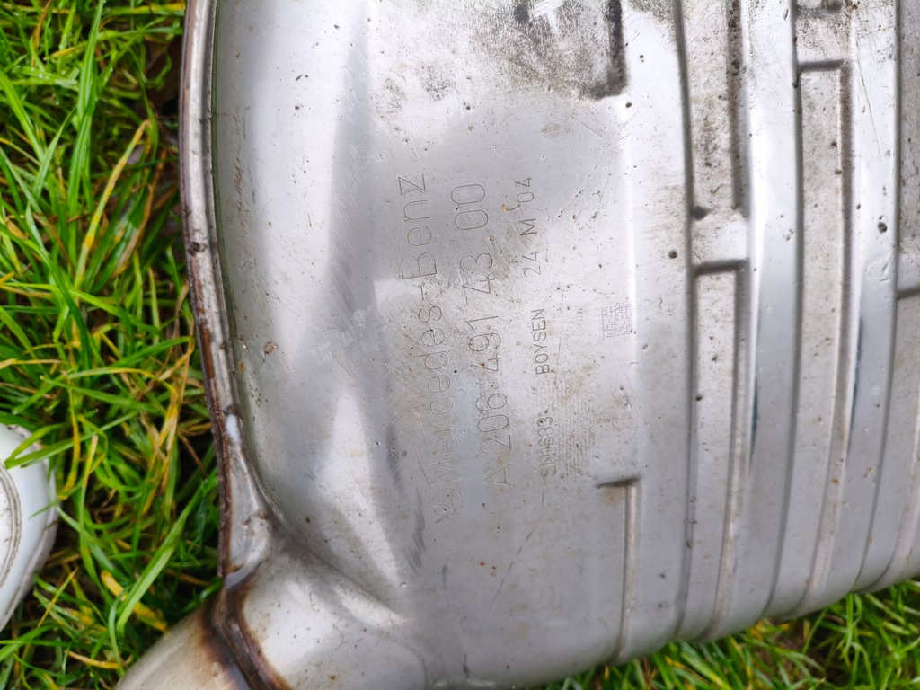 фото №4, Гаситель конечный выхлоп mercedes e klasa w214 sedan w206 a2064914300