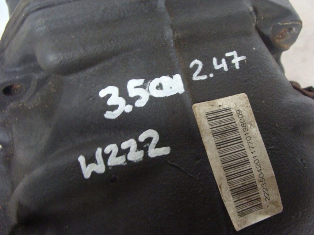 фото №2, Дифференциал задняя дифференциал mercedes s350cdi w222 2.47