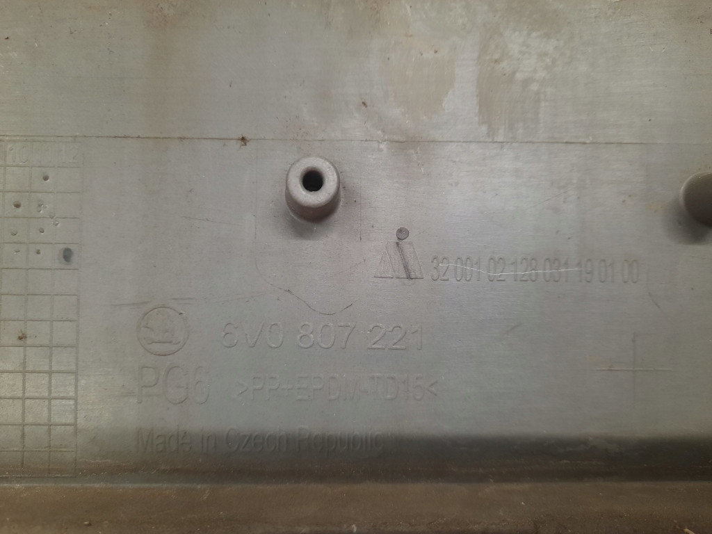 фото №9, Skoda fabia iii 14-21 бампер перед передній 6vo807221