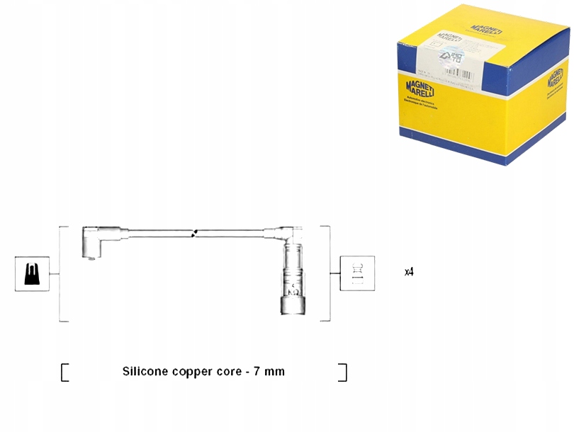 фото №1, Набір трубопровід запалювання magneti marelli 941045300517
