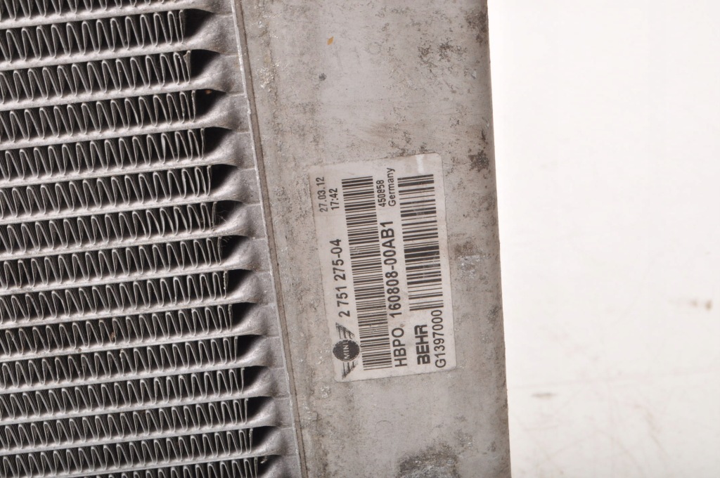 Mini r60 r55 r56 1.6 d радиатор воды 2751275 Оригинал