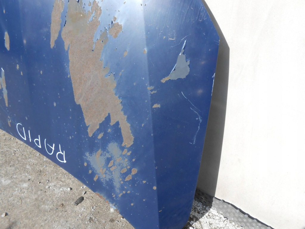 Skoda rapid капот к покраска с Разборки