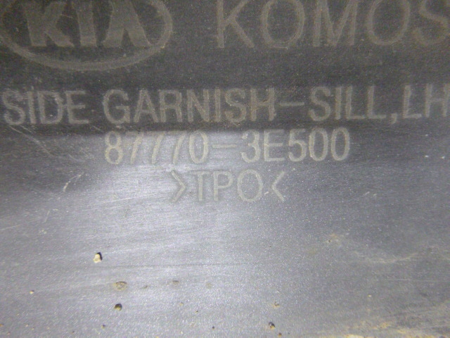 фото №6, Kia sorento 87770-3e500 молдинг порог левая