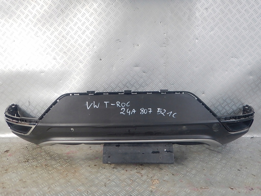 фото №1, Vw t-roc спойлер диффузор бампер задняя 2ga807521n