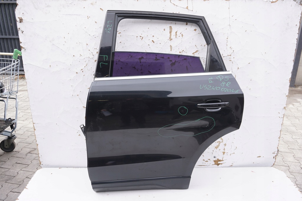 фото №1, Дверь левый задняя audi q5 8r fl lift lz9y