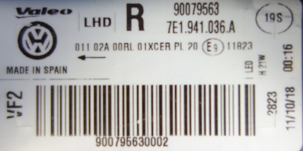 фото №15, Vw t6 multivan 2015-2019 full led 7e1941036a лампи перед передні