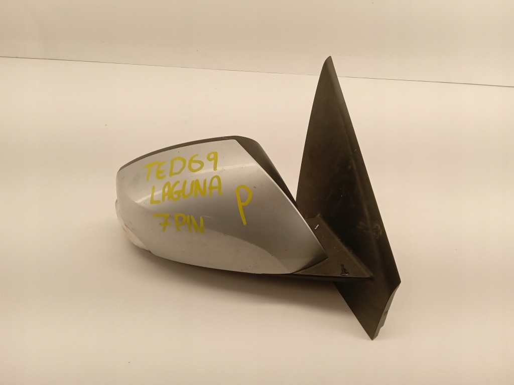 фото №1, Дзеркало праве зовнішнє renault laguna iii 07-15 7 pin ted69