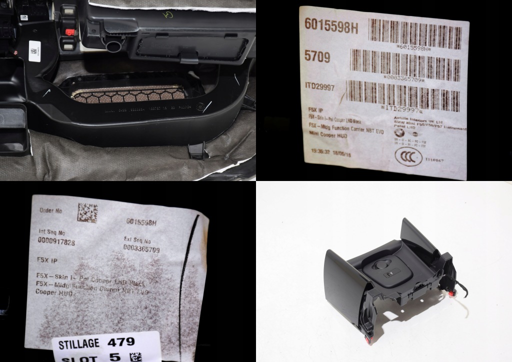 Mini f55 f56 f57 панель приладів приладова панель  панель приладів hud head-up Київ