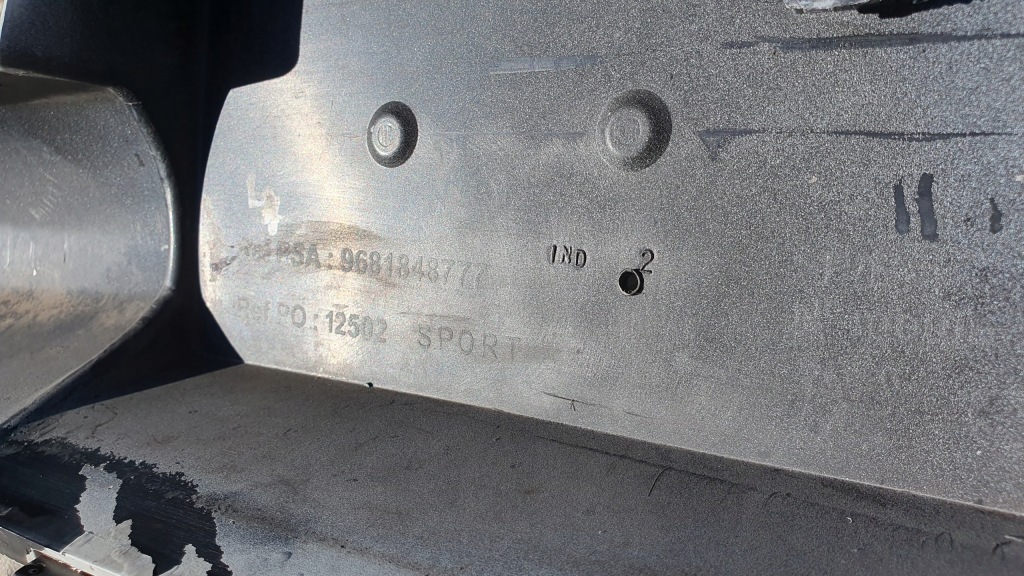 фото №14, Бампер перед peugeot 308 i cc оригинал