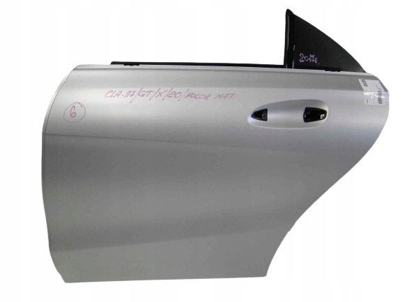 фото №1, Mercedes cla 117 дверь левая задние серебристый mat