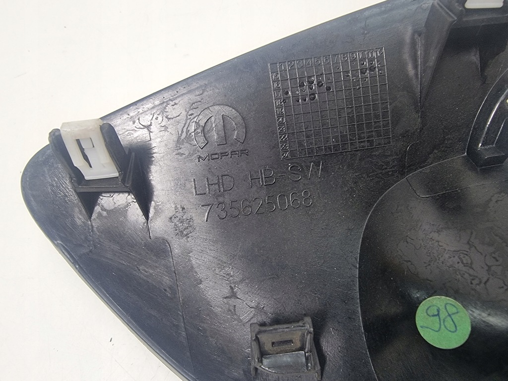 фото №6, Рамка захист спідометра радіо fiat tipo ii 735625068