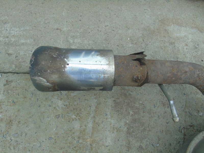 фото №6, Volvo c70 ii 2.5 t вихлоп гасник гасник