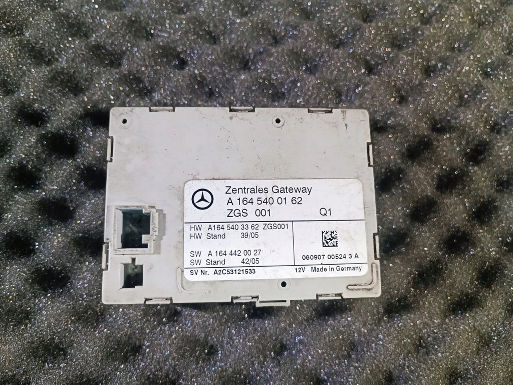 фото №1, 1645400162 модуль блок керування шлюз mercedes gl x164 ml w164