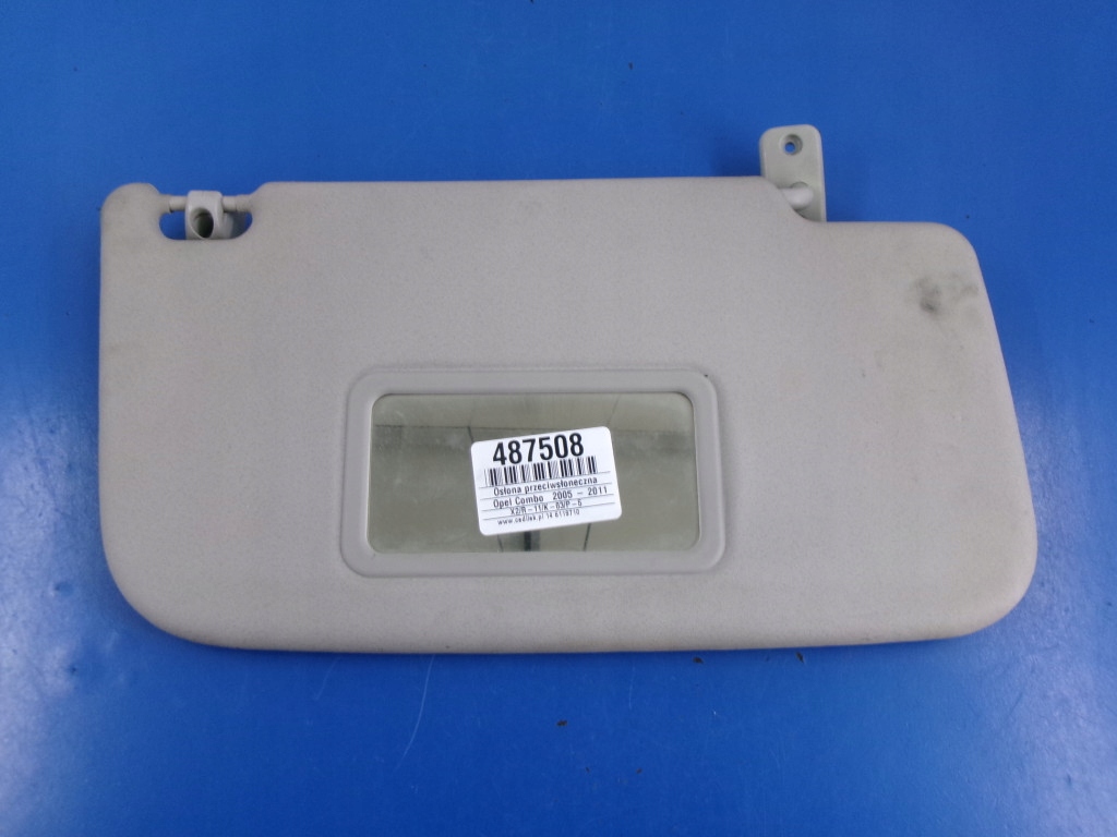 фото №1, Opel combo c козырёк защита солнцезащитная правая+ кронштейн