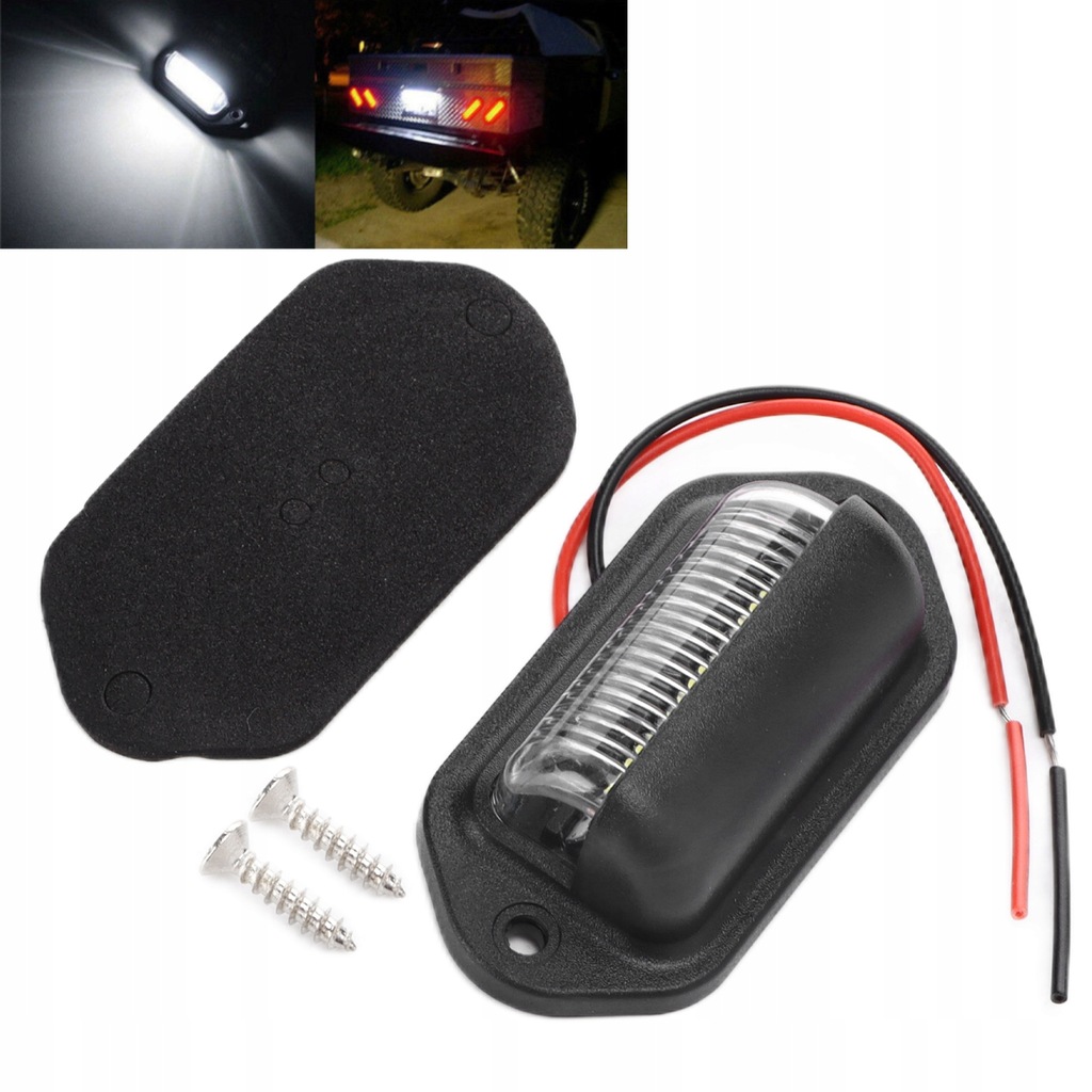 фото №10, 4szt підсвітка ліхтарі номерного знака реєстраційний