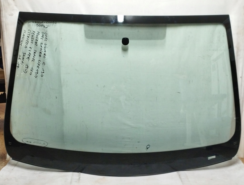 фото №1, Стекло передняя opel vivaro /peugeot expert |jumper