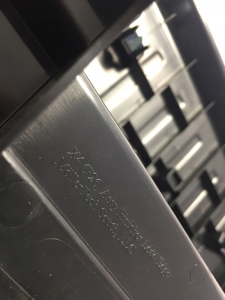 фото №6, Bmw x4 f26 корпус захист поперечина поріг багажника