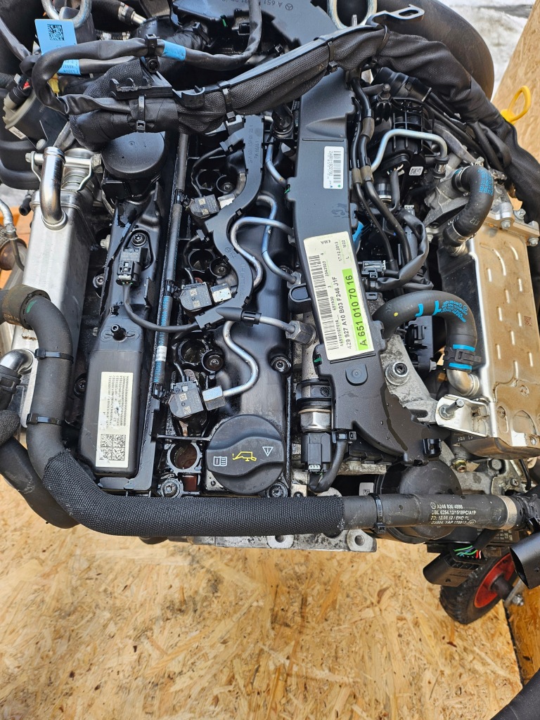 Двигун комплектний  mercedes w117 cla220cdi x156 w176 651930 Зі Шроту