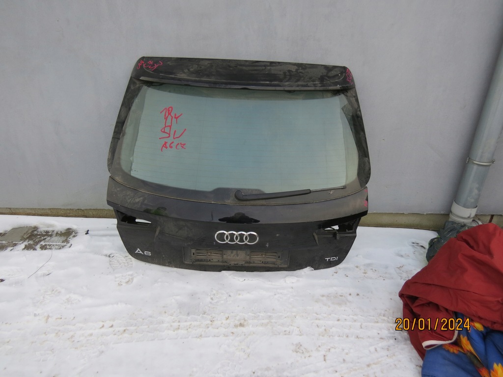 фото №1, Audi a6 c7 kombi крышка багажника задняя