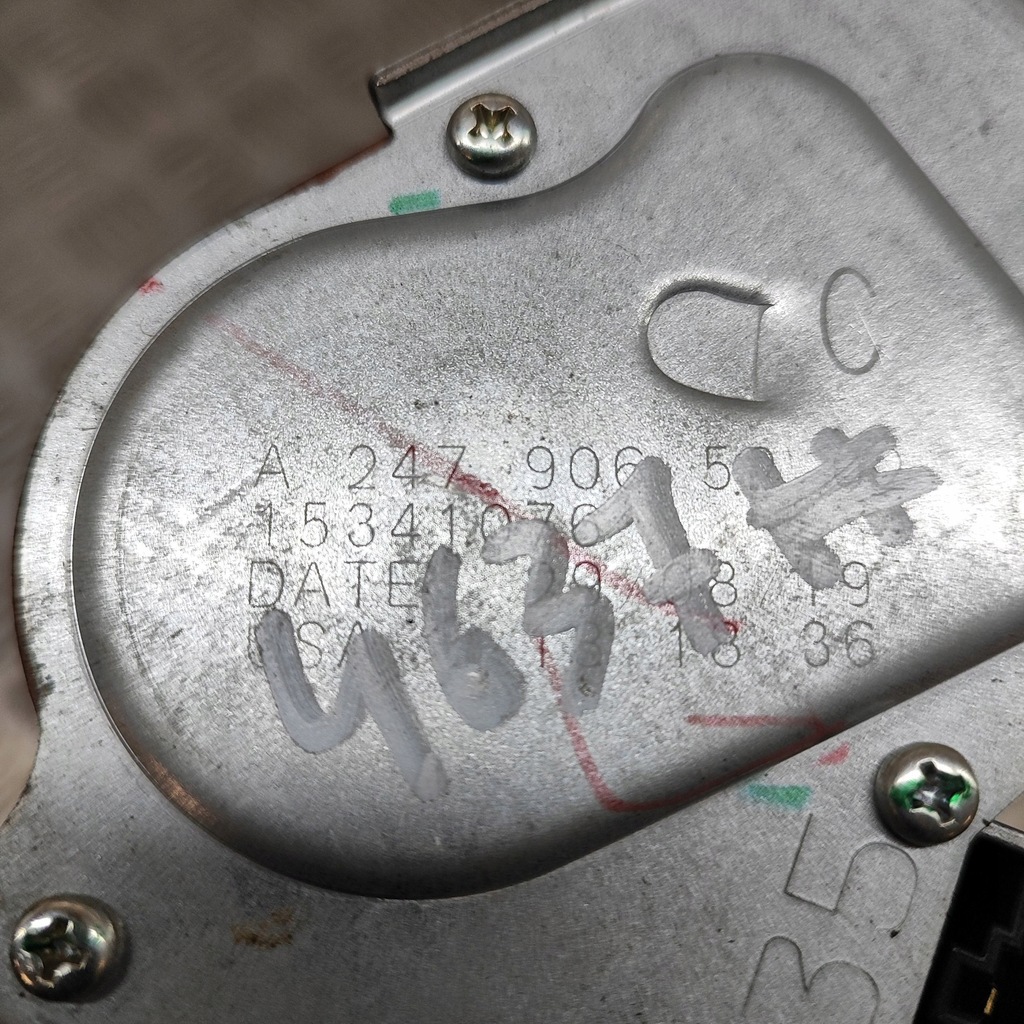 фото №7, Mercedes-benz gle w167 2022 моторчик двірники скло задній