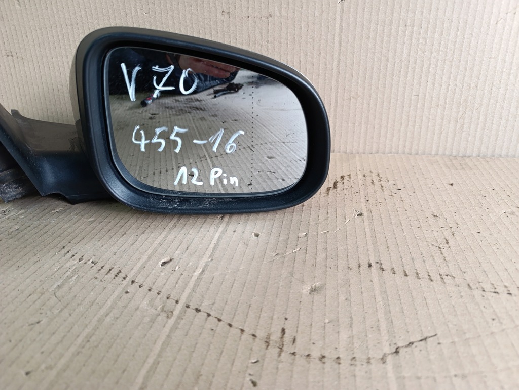 фото №13, Дзеркало volvo s60 v70 s80 ii iii 455-16 ліва 14pin праве 12pin