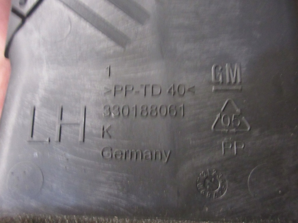 фото №5, Решётка обдув консоли левая opel zafira c