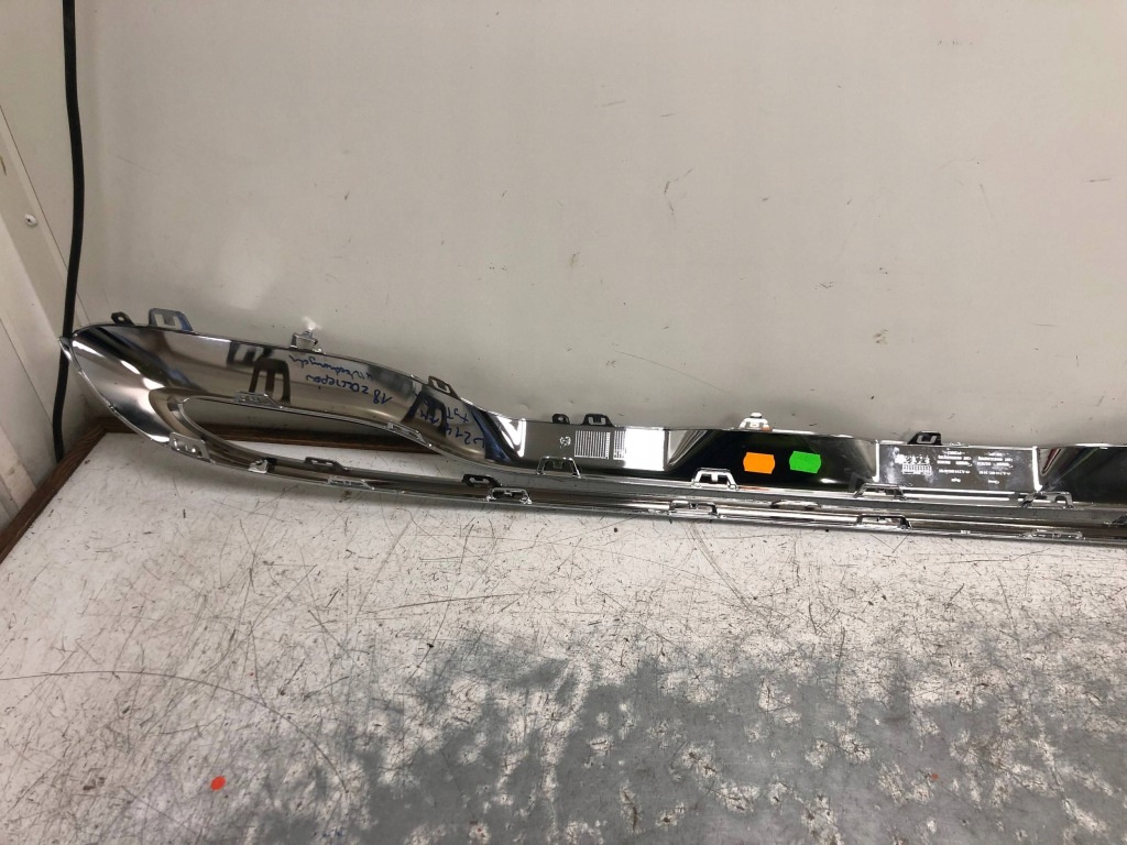 Диффузор хром бампера задний  mercedes w214 amg a2148853401 с Разборки